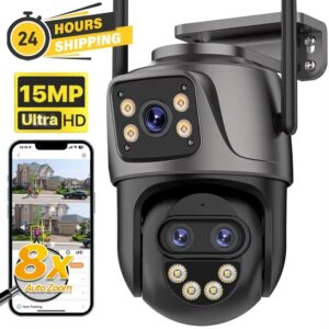 15MP Outdoor WiFi PTZ Security Camera