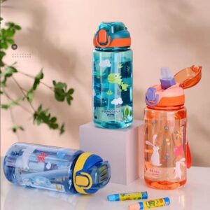 600ml Dinosaur Water Bottle for Kids - Image 5