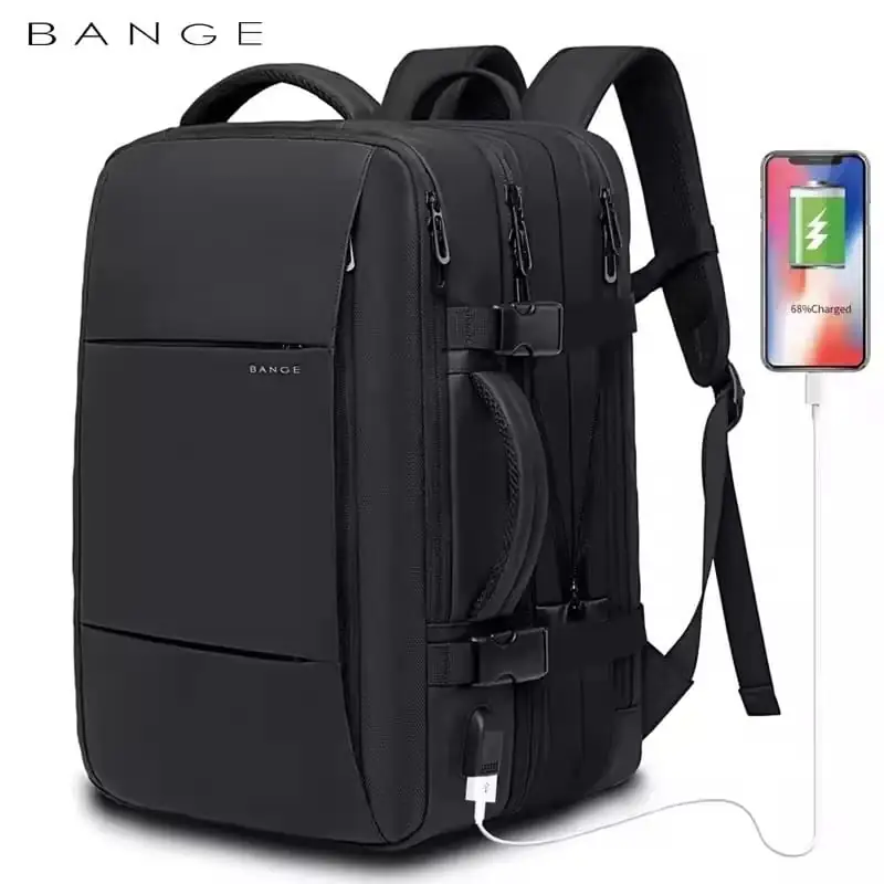 BANGE Large Capacity School Backpack