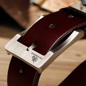2025 High-quality Leather Casual/Business Belt - Image 3
