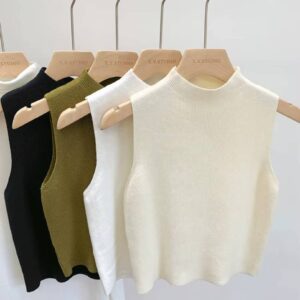 Women Knitted Tank Top