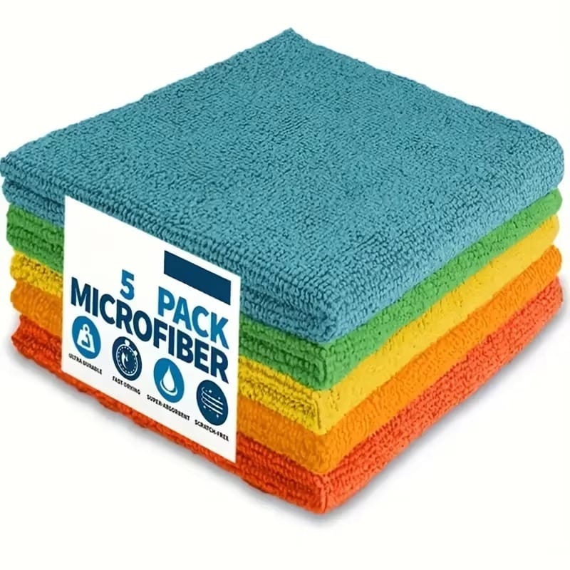 Absorbent Kitchen Towel and Napkin Cleaning Cloth Set