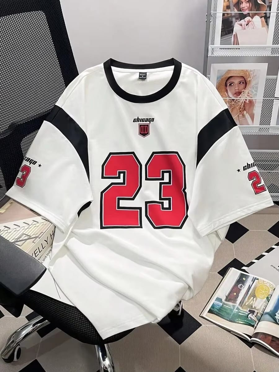 Manfinity Men’s Jersey Contrast Color