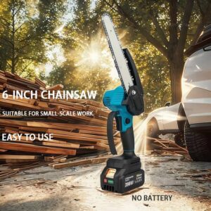 6 Inch Electric Saw Rechargeable Cordless Chainsaw - Image 5