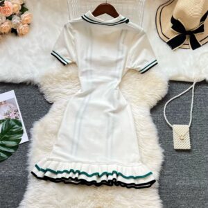 YuooMuoo Chic Fashion Knitted Mini Dress - Image 4