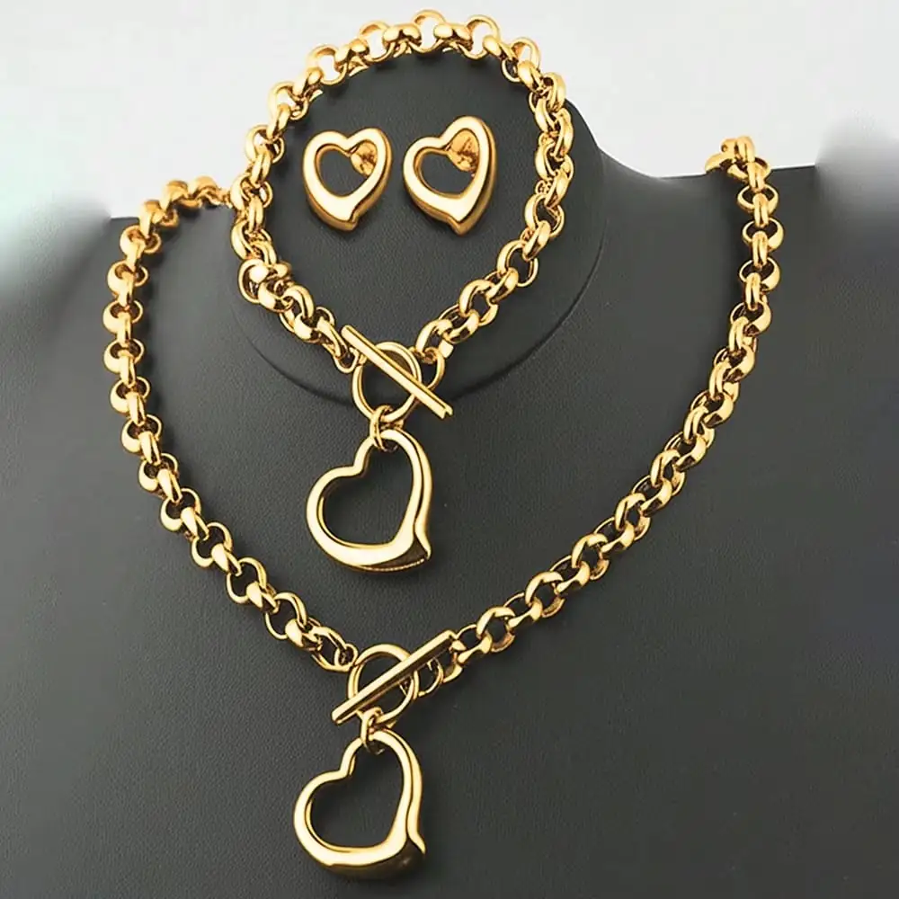 DOTIFI Exquisite Love Stainless Steel Jewelry Set