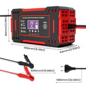 6A 12V Intelligent Car Battery Charger - Image 2