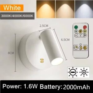 LED USB Rechargeable Magnetic Wall Light - Image 7