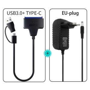 USB 3.0/Type-C to SATA III Adapter - Image 4