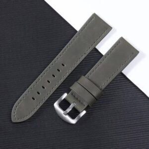 Universal Waterproof Genuine Leather Watch Strap - Image 14