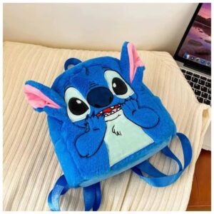 Disney Blue Stitch Plush Backpack - Image 6