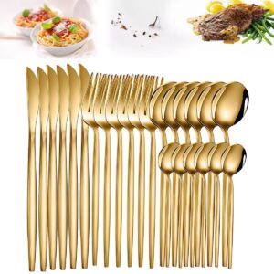 24pcs Stainless Steel Cutlery & Dinnerware Set - Image 7