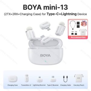 BOYA Mini Wireless Lavalier Lapel Microphone - Image 15