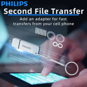 High-Speed USB 3.2 Flash Drive Keychain