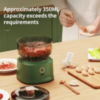 Mini Wireless Electric Garlic Press & Food Shredder