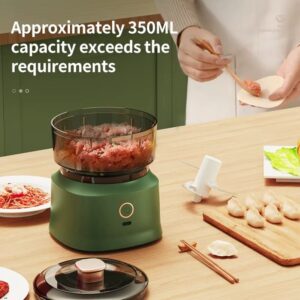 Mini Wireless Electric Garlic Press & Food Shredder