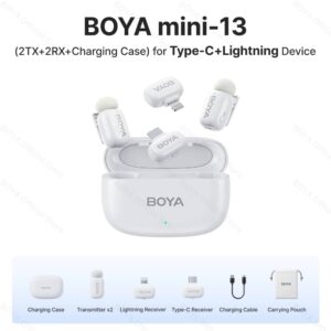 BOYA Mini Wireless Lavalier Lapel Microphone - Image 18