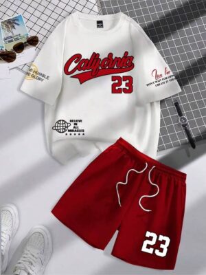 Men’s Printed T-Shirt & Shorts Set - Image 10