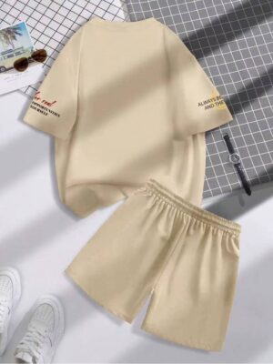 Men’s Printed T-Shirt & Shorts Set - Image 9