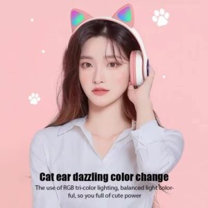 JST-28 Wireless Cat Ear Bluetooth Headphones - Image 11