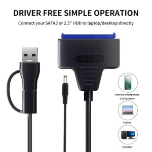 USB 3.0/Type-C to SATA III Adapter - Image 13