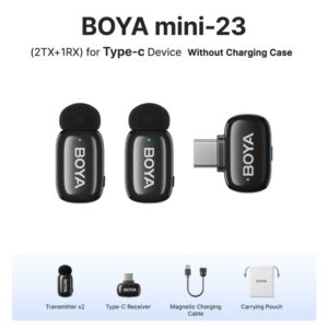BOYA Mini Wireless Lavalier Lapel Microphone - Image 19
