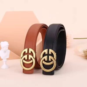 Women Casual Denim Buckle Waistband - Image 7