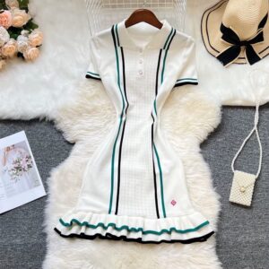 YuooMuoo Chic Fashion Knitted Mini Dress - Image 8
