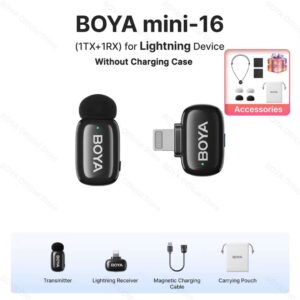 BOYA Mini Wireless Lavalier Lapel Microphone - Image 20