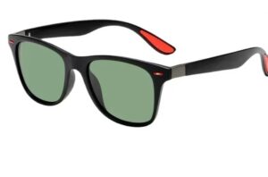Polarized Rectangle Vintage Sunglasses - Image 6