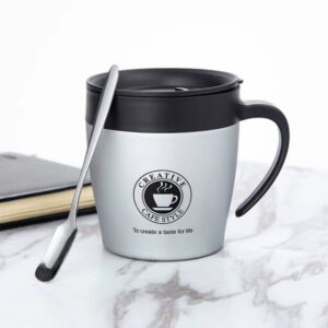 330ml Stainless Steel Vacuum Insulated Travel Mug - Image 3