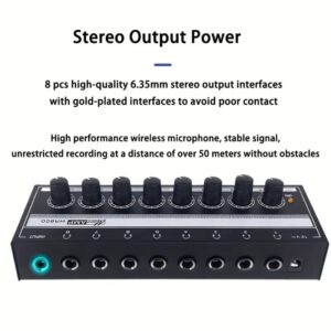 HA800 8-Channel Headphone Amplifier - Image 7