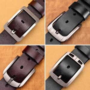 2025 High-quality Leather Casual/Business Belt - Image 6