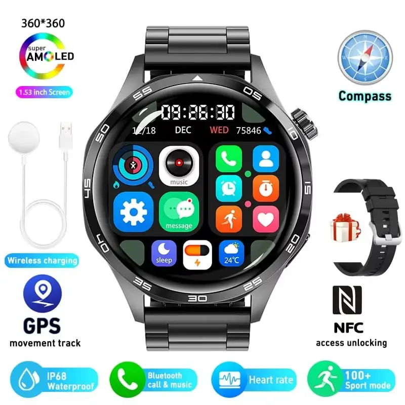HUAWEI GT5 Pro GPS NFC Smart Watch 13 HUAWEI GT5 Pro GPS NFC Smart Watch