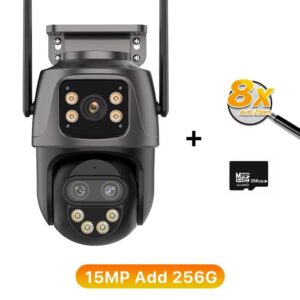 15MP Outdoor WiFi PTZ Security Camera - Image 15