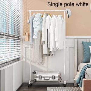 Double-Rod Clothes Rack with Hooks & Wheels - Image 10