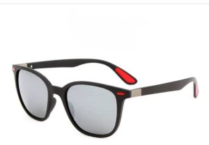 Polarized Rectangle Vintage Sunglasses - Image 7