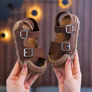 New Kids Sandals Soft Sole - Image 9
