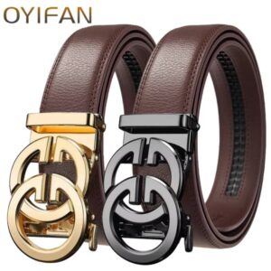 Luxury Brand Genuine Leather Automatic Belt