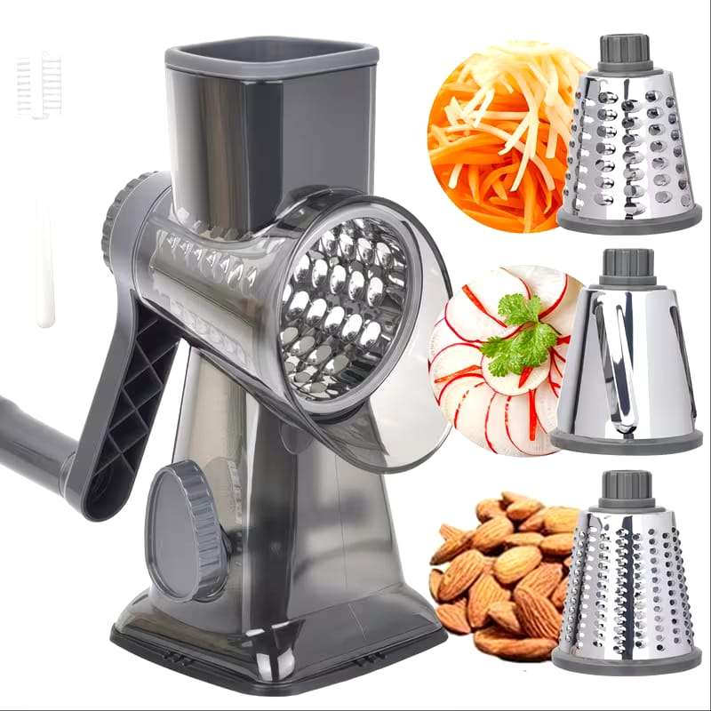 3-in-1 Rotary Cheese Grater 11 3-in-1 Rotary Cheese Grater
