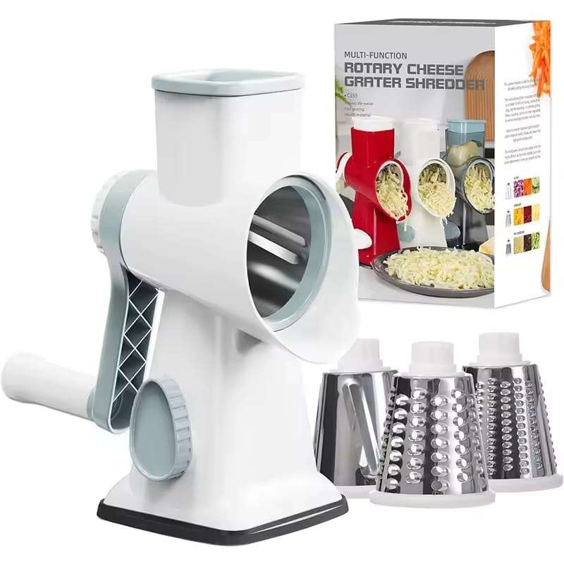3-in-1 Rotary Cheese Grater 9 3-in-1 Rotary Cheese Grater
