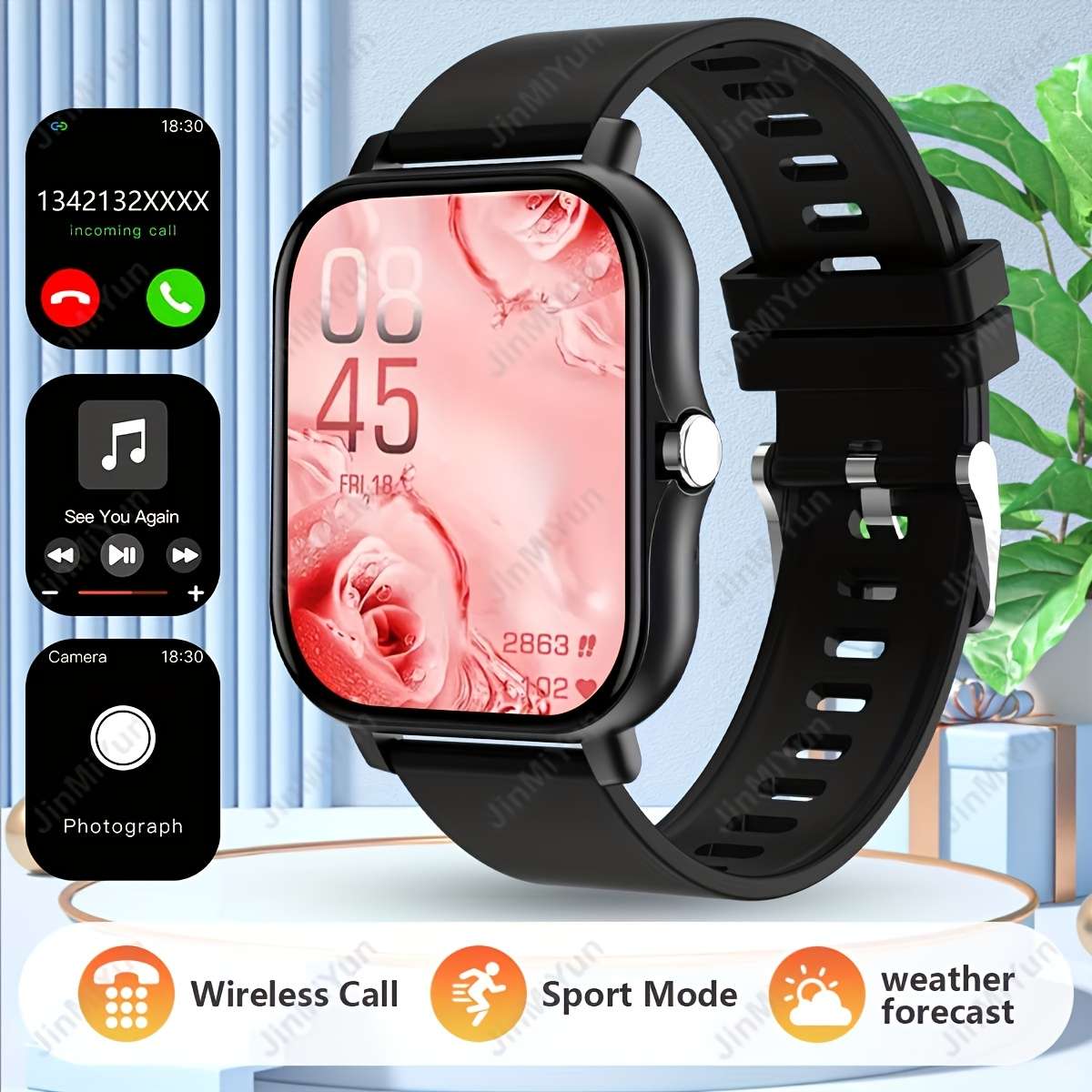 Hot 1.83 Full-Screen Smartwatch