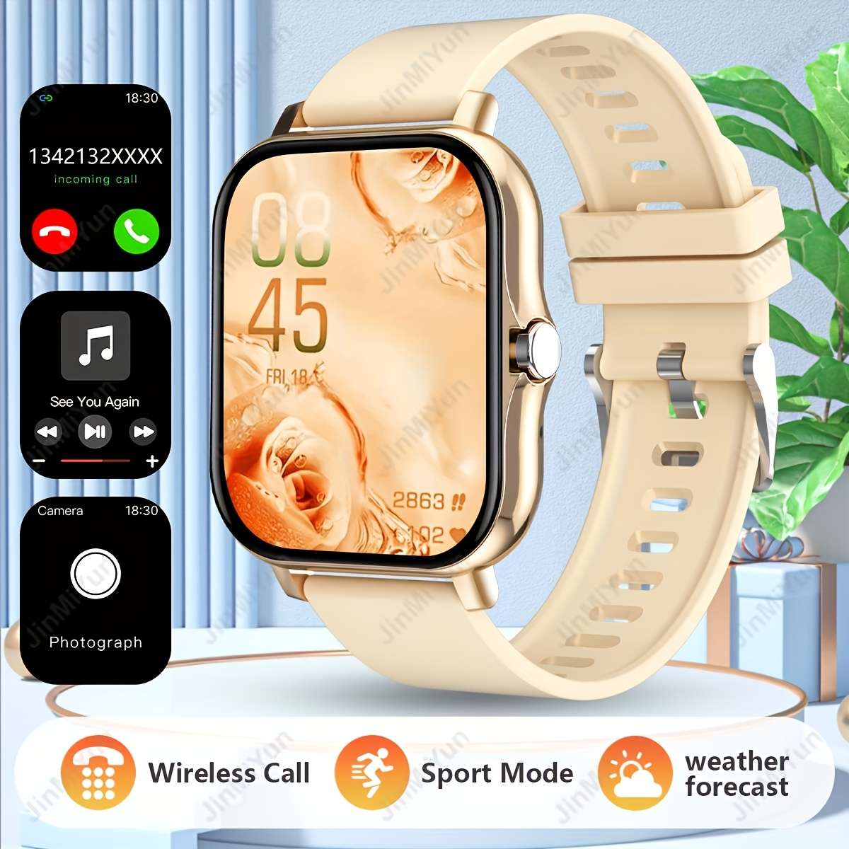 Hot 1.83 Full-Screen Smartwatch