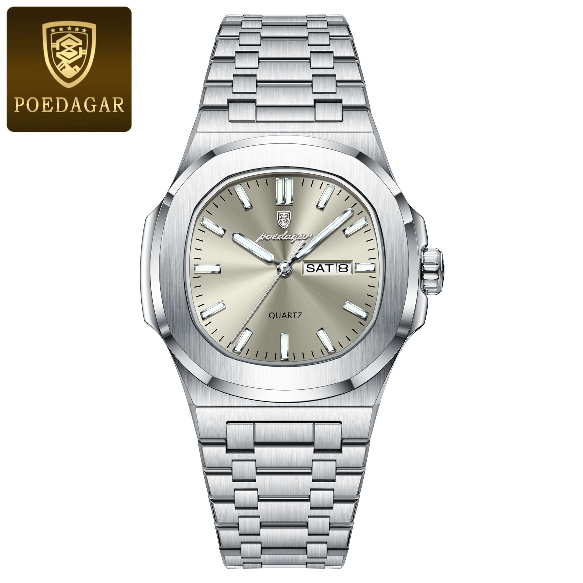 POEDAGAR Military Men's Watch