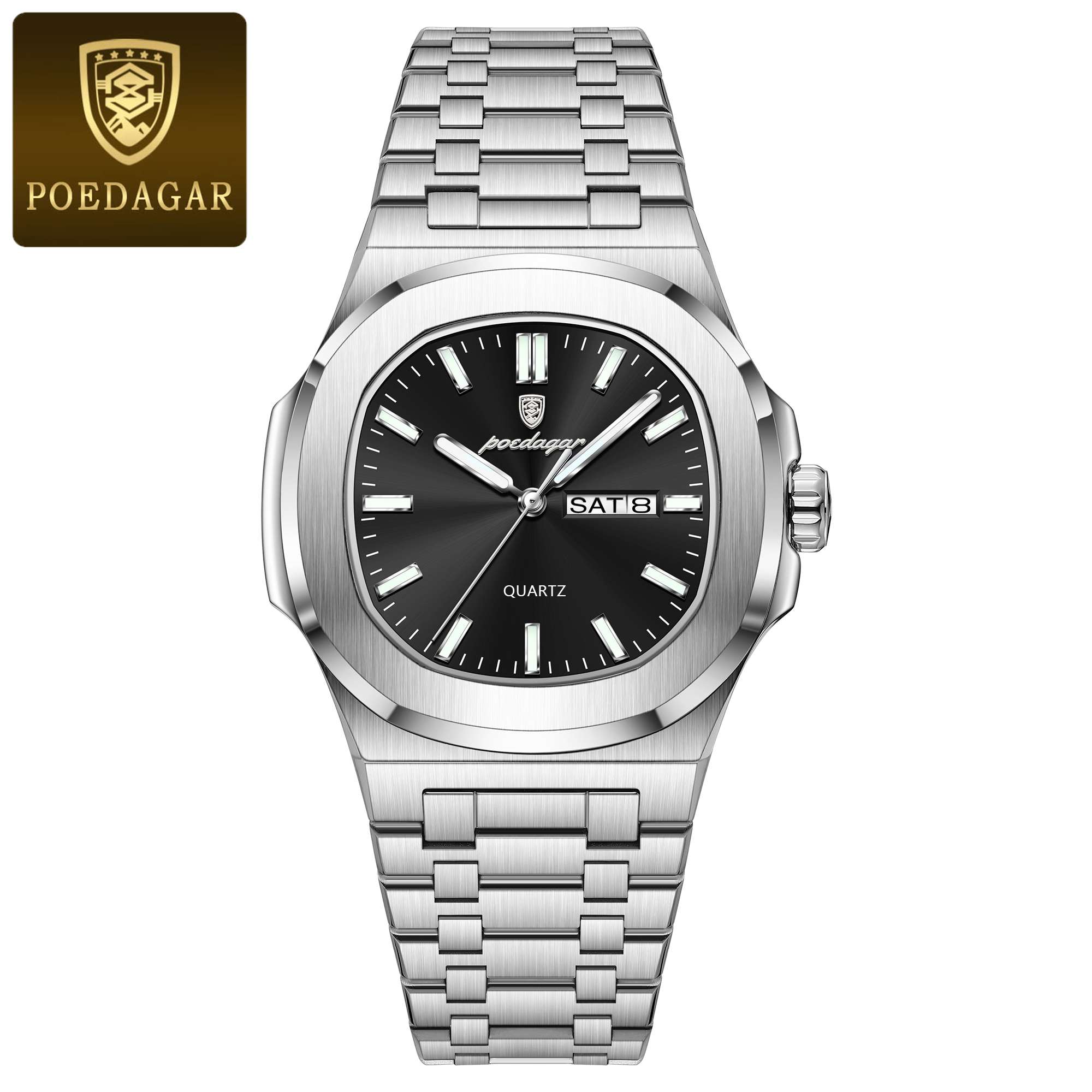 POEDAGAR Military Men's Watch