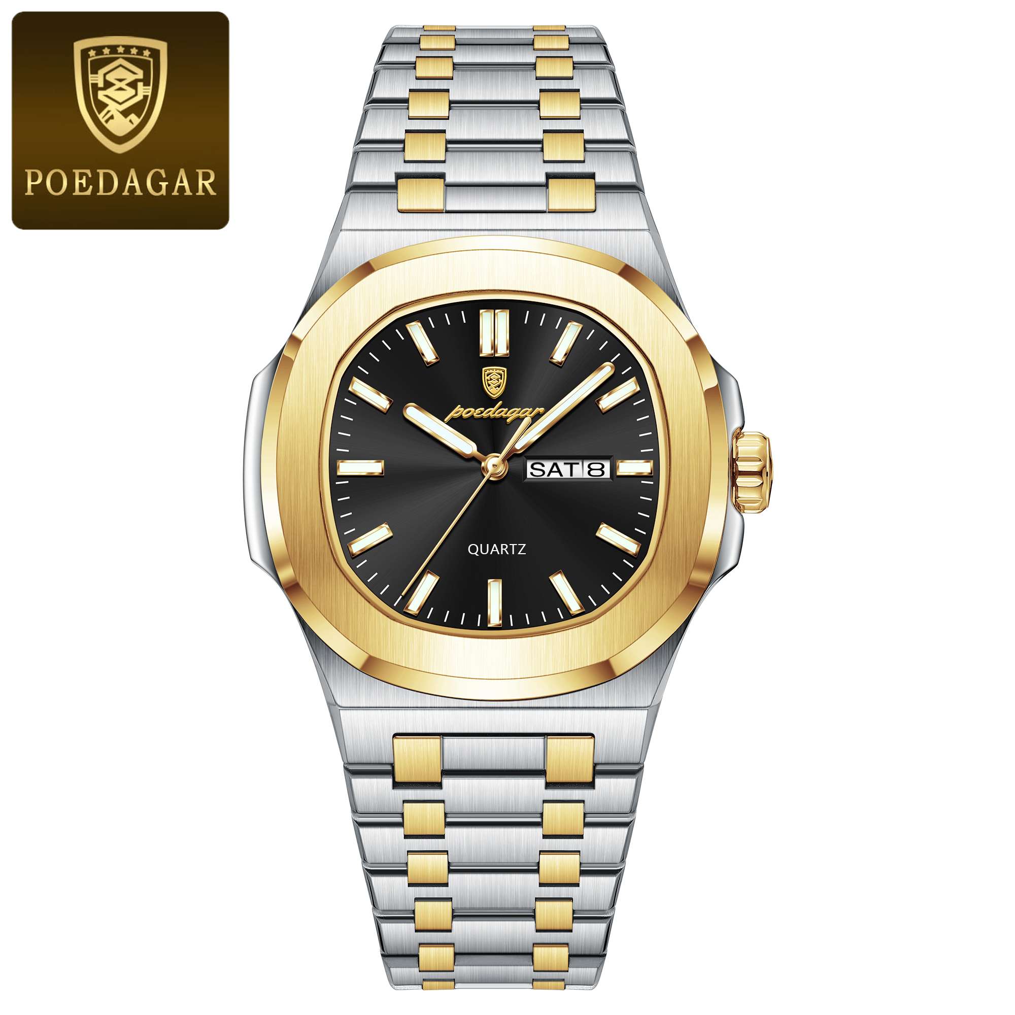 POEDAGAR Military Men's Watch
