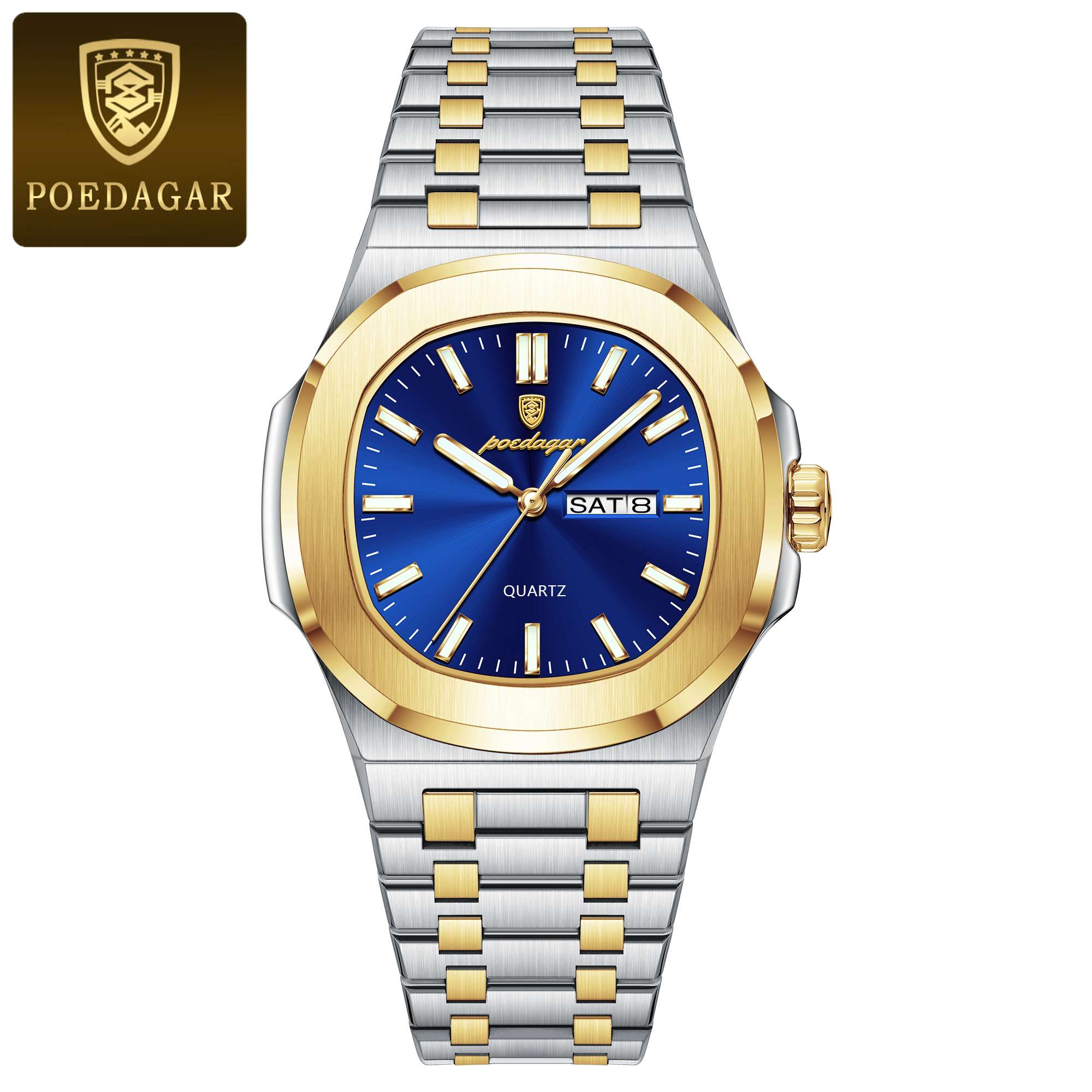 POEDAGAR Military Men's Watch