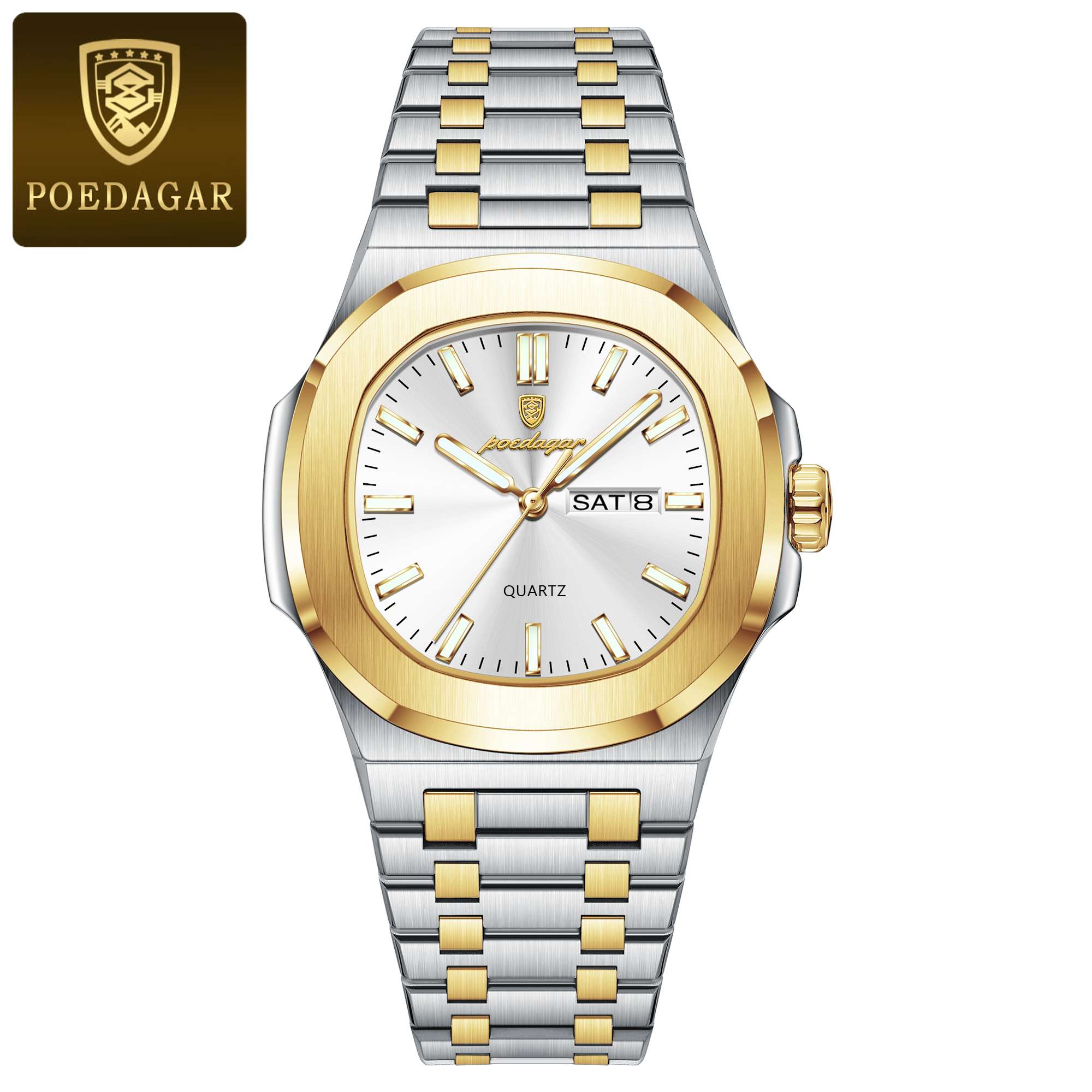 POEDAGAR Military Men's Watch