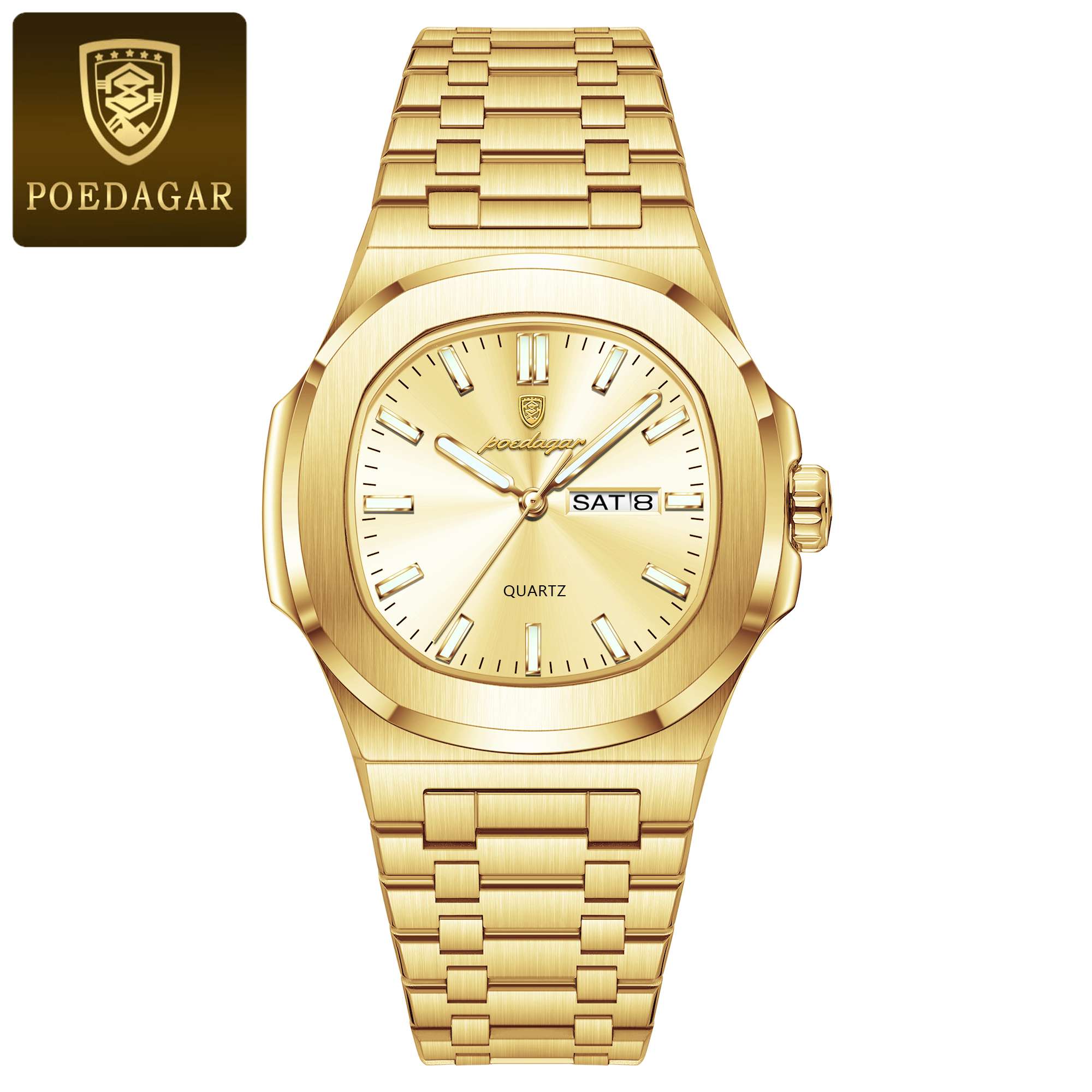 POEDAGAR Military Men's Watch