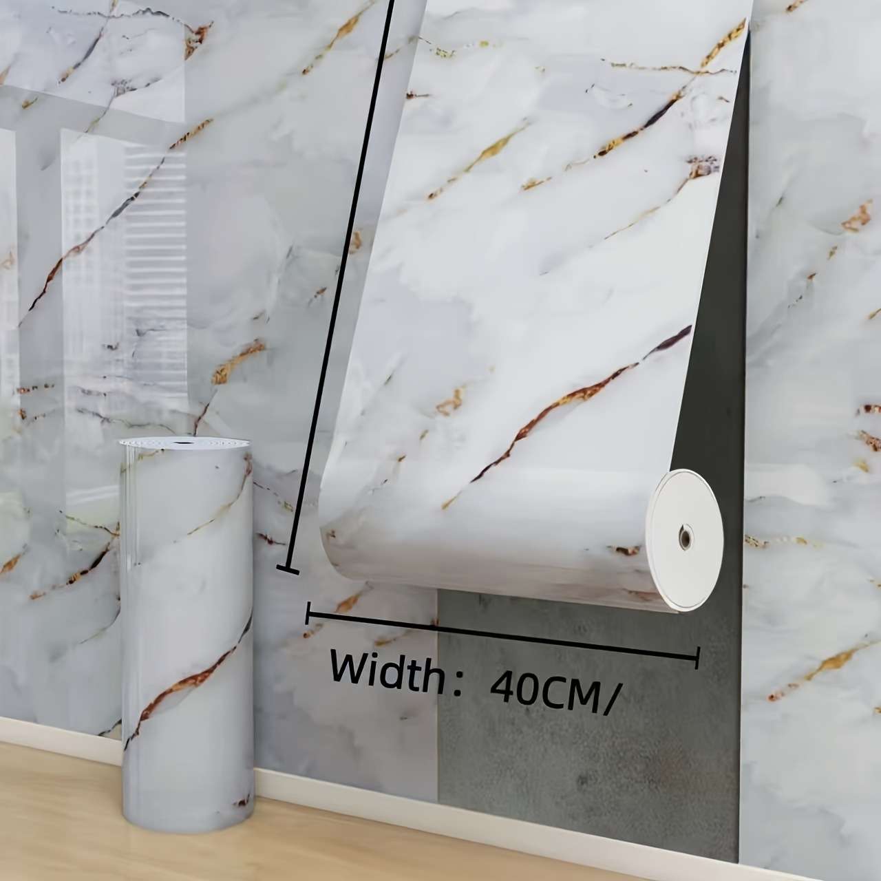 Texted peel & stick wallpaper 5 Texted peel & stick wallpaper